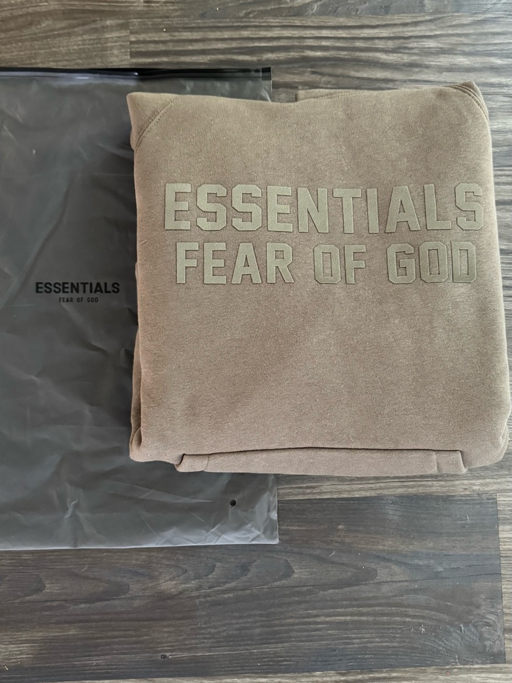 ESSENTIALS ‘WOOD’ HEAVYWEIGHT (HIGHEST QUALITY) HOODIE